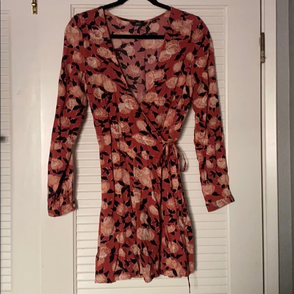 OBEY wrap dress